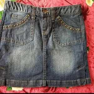 CALVIN KLEIN JEAN SKIRT SIZE 4